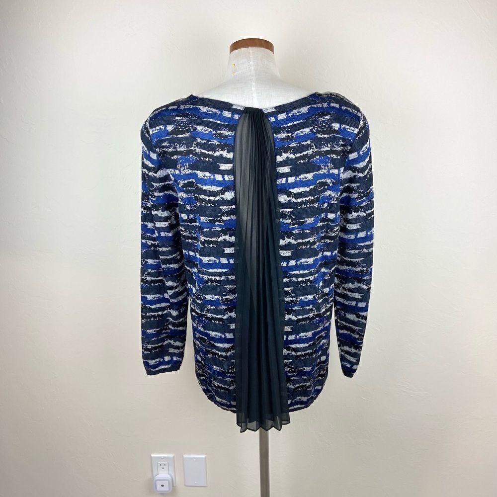 Lafayette 148 Knit Flutter-Back Sweater - Picture 5 of 6